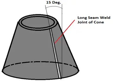 Pressure vessel cone welding 3g or 4g
