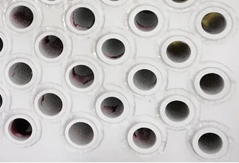 Tube-to-tubesheet weld root run PT
