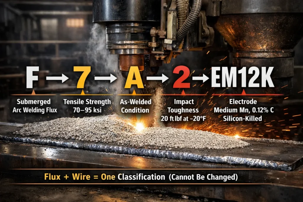 SAW classification breakdown infographic
