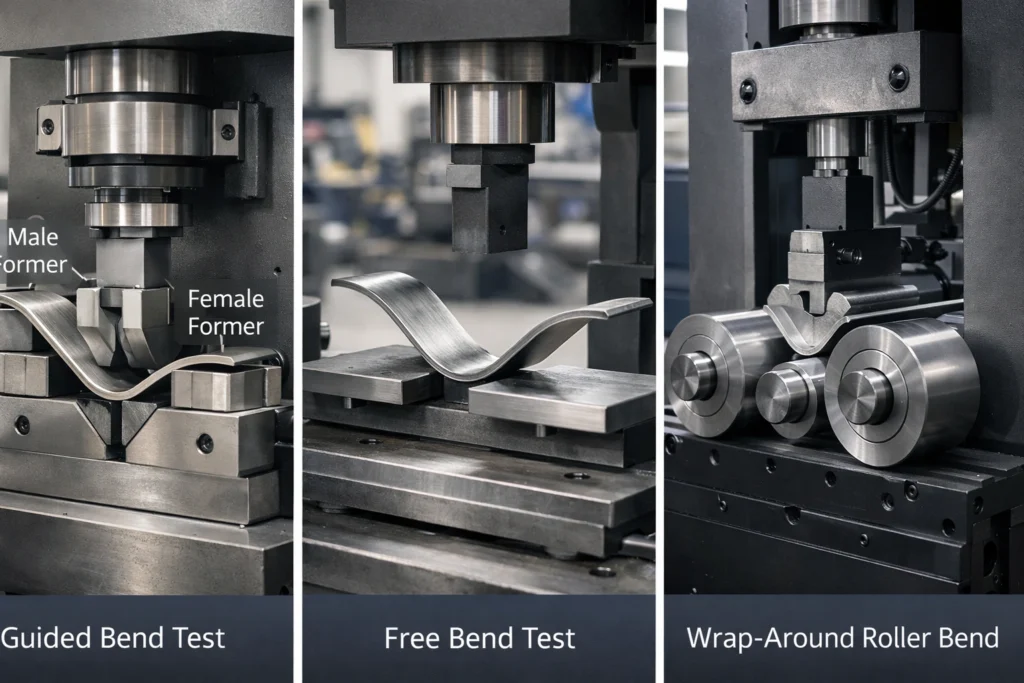 
Bend test equipment comparison