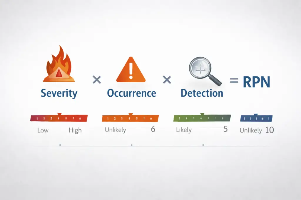 Risk priority number calculation explained