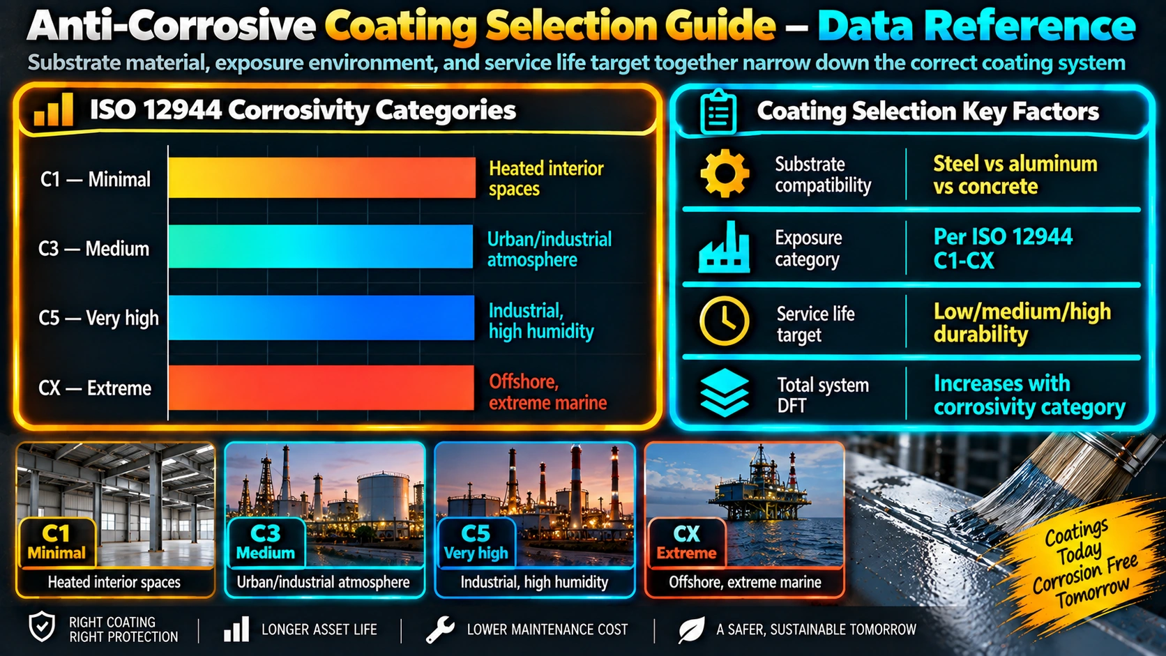 Anti-Corrosive Coating Selection Guide — Data Reference