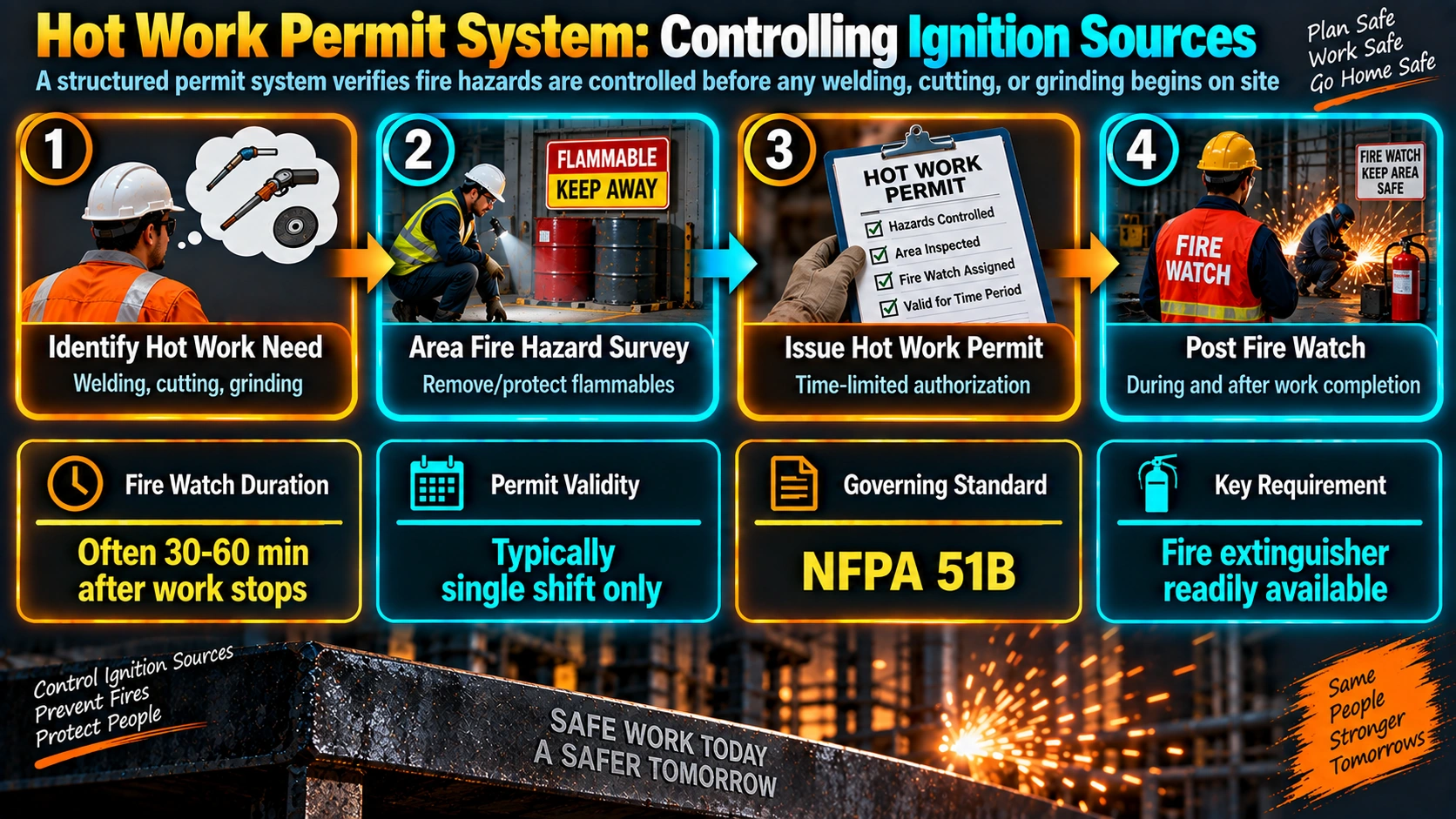 Hot Work Permit System: Controlling Ignition Sources