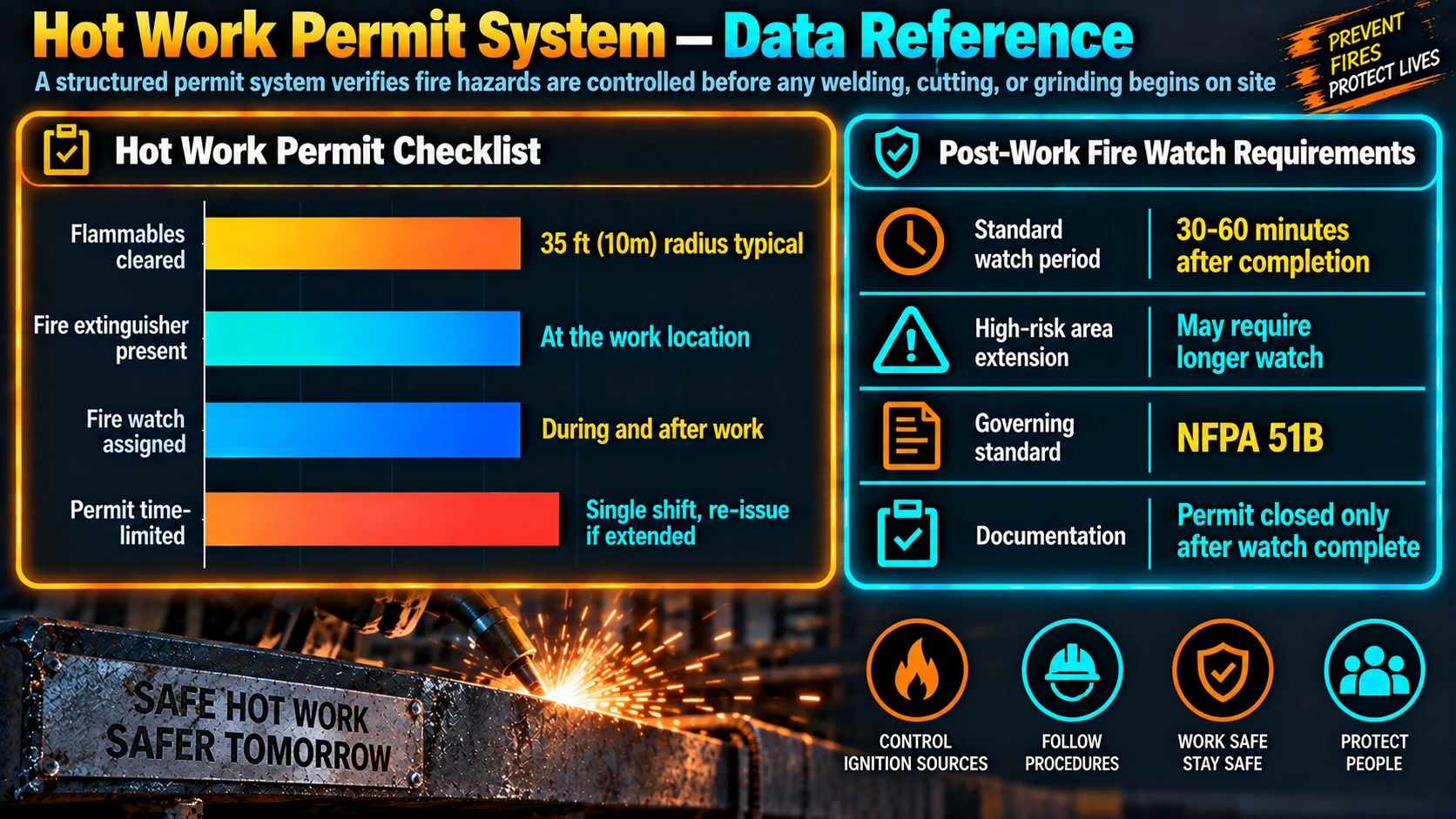 Hot Work Permit System — Data Reference