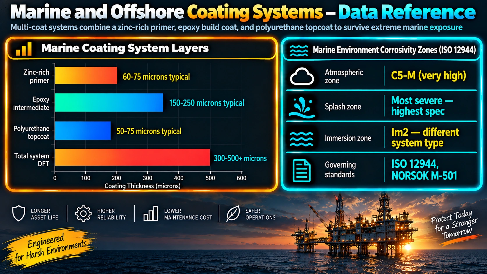 Marine and Offshore Coating Systems — Data Reference