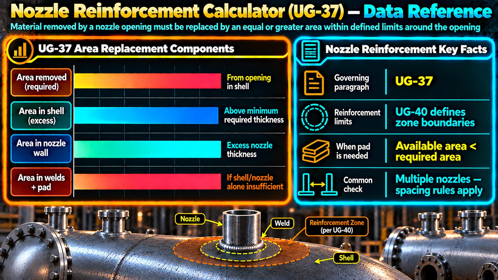 UG-37 area replacement components and key facts