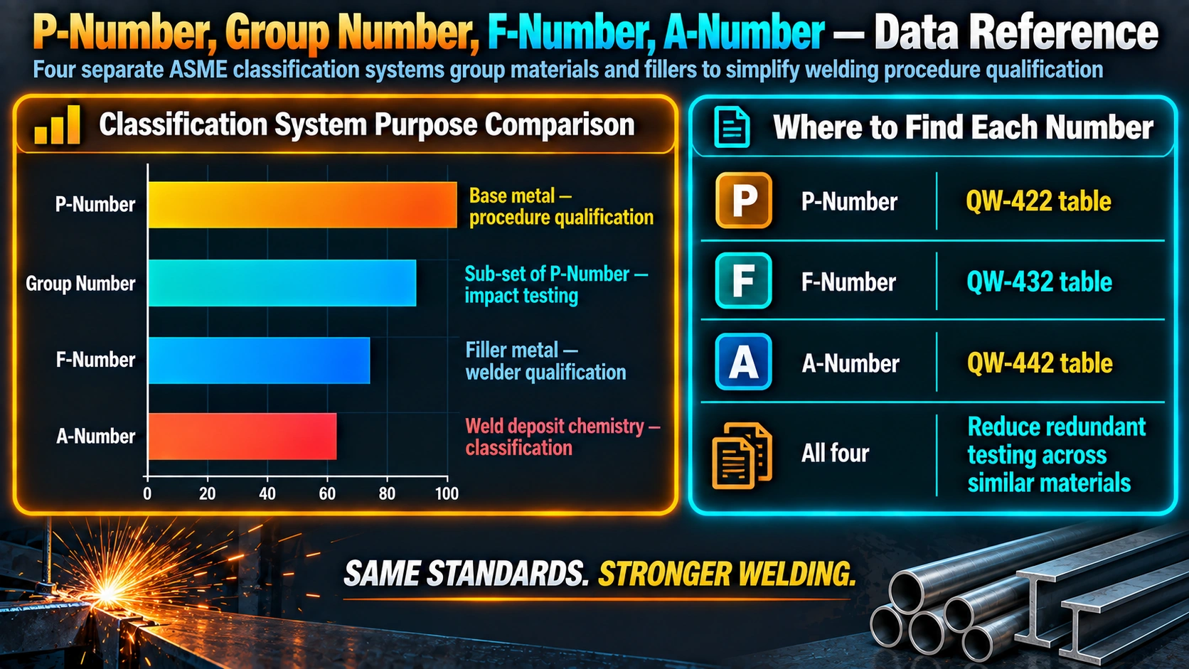 Classification system purpose comparison and where to find each number