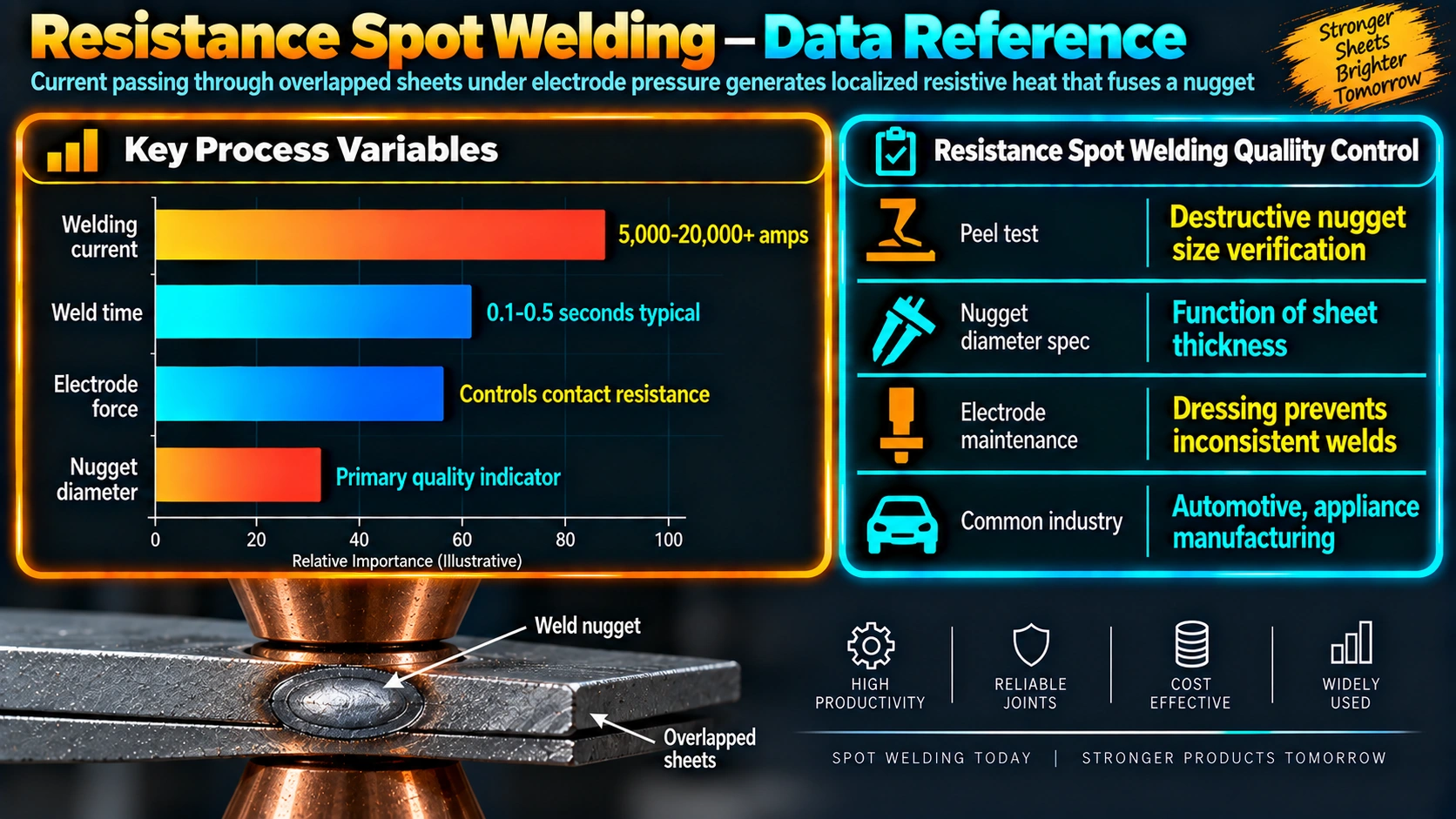 Resistance Spot Welding — Data Reference