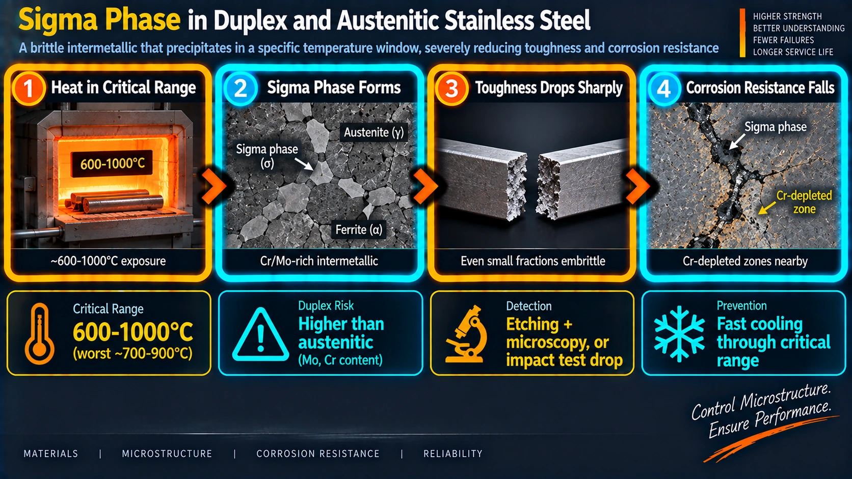 Sigma phase formation mechanism in duplex and austenitic stainless steel during welding