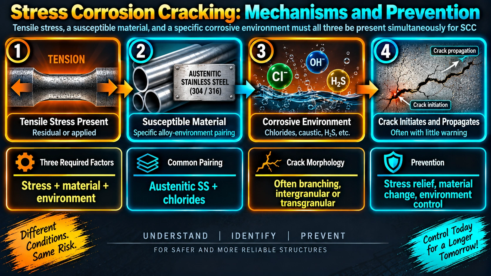 Stress Corrosion Cracking: Mechanisms and Prevention